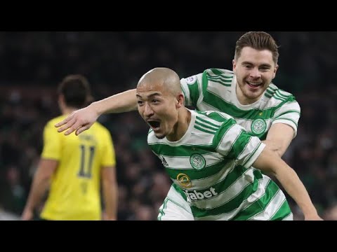 Daizen Maeda Full Celtic Debut Vs Hibernian
