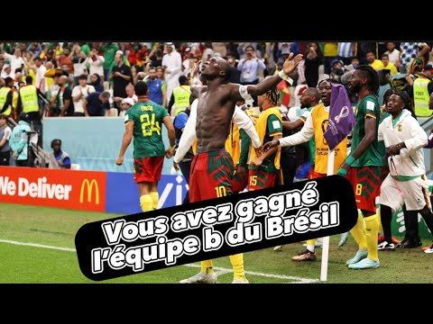 La prestigieuse victoire du Cameroun contre le Brésil fait beaucoup de Jaloux