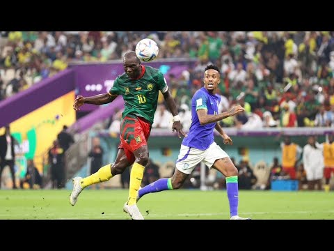 Peter Drury poetic commentary on Cameroon Victory over Brazil in Qatar 2022 (Vincent Aboubakar goal)