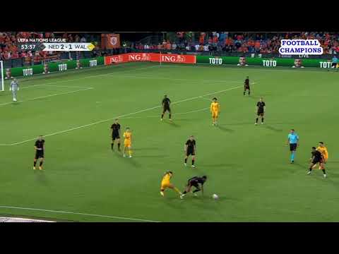 Sorba Thomas Ballhandling-Talent beeindruckend, Niederlande-Wales, UEFA Nations League 2022