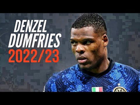 Denzel Dumfries Skills 2022/23 • Defending Skills And Tackles • HD