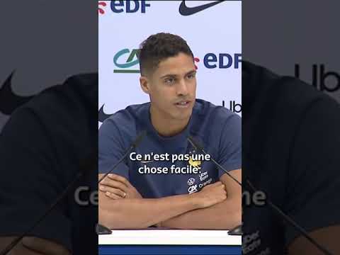 🇫🇷🗨️ Raphaël Varane : "Le seul objectif c'est la gagne !"