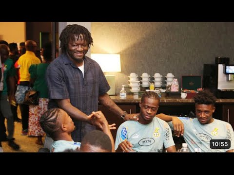 Sulley Muntari made this amazing speech as he visits the Black Stars in Qatar