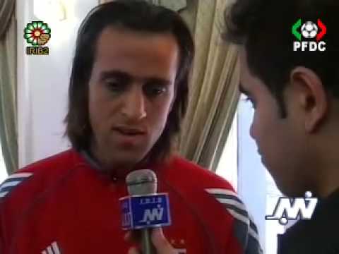 Ali karimi interview in Perspolis vs. Bayern