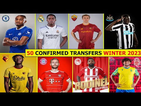 50 CONFIRMED TRANSFERS WINTER 2022 UNTIL NOW ✅ Nkunku,Endrick,Konrad Laimer,Kuol,Gustavo Scarpai..🔥🔥