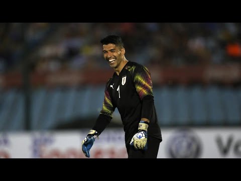 PORTERO se lesiona y LUIS SUAREZ se pone de PORTERO/VIDEO COMPLETO!!