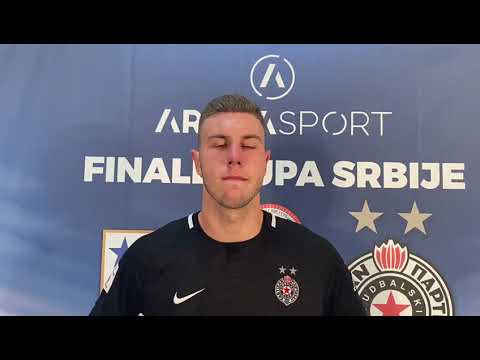 Strahinja Pavlović | Finale Kupa Srbije: Vojvodina - Partizan 6:4 (2:2) (24.6.2020.)