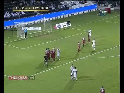 Raul _ Al Sadd score genius free-kick, Hassan Alhaydos  winner vs Lekwiya