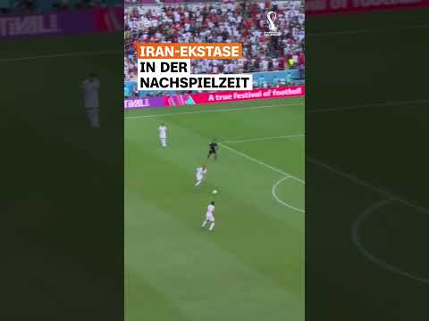 Iran-Wahnsinn in der Nachspielzeit! 😲 | sportstudio | #shorts