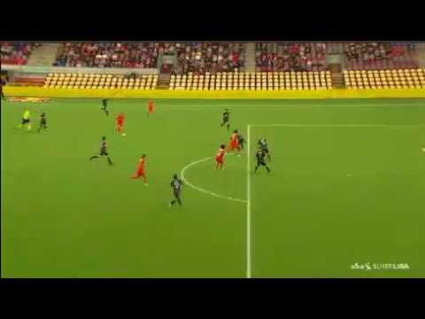 Mathias Jensen Goal HD   Nordsjaelland 1-1 Aalborg 30.07.2017