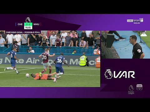 ❔Édouard Mendy Faking Injury Makes West Ham GOAL Disallowed | VAR Controversial Decision!