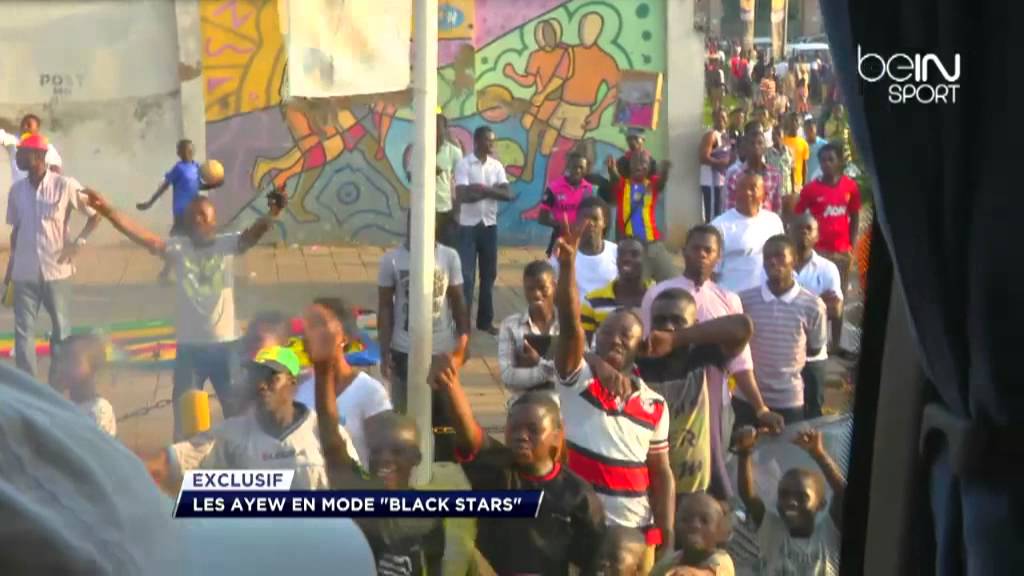 Les frères Ayew en mode black stars