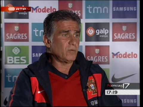 Carlos Queiroz sobre a "lesão" de Nani