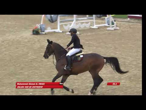 Mohammed Al Owais & Dalida Van De Zuuthoeve at Chepstow CSI2* Grand Prix