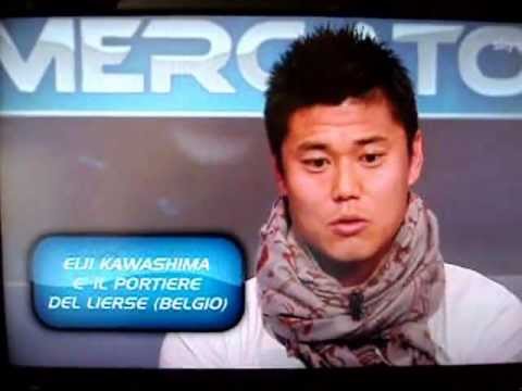 Eiji Kawashima (川島 永嗣) @ "Speciale Calciomercato" - 18/04/2012