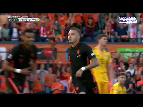 Wayne Hennessey Torhüter-Tauchleistung wird jetzt nicht verwendet, Niederlande-Wales, UEFA Nations22