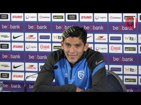 Gerardo Arteaga y su presentación con el Racing Genk. | Unanimo Gerardo Arteaga y su presentación con el Racing Genk. | Unanimo