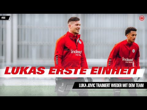 Tor im Abschlussspiel! Luka Jovic' erstes Training nach der Rückkehr zu Eintracht Frankfurt