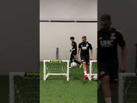 Backspin challenge with pro player Tajon Buchanan