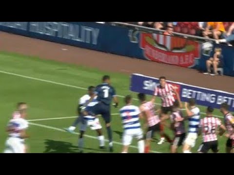 INCROYABLE ! le gardien🇸🇳 Seny Dieng égalise pour QPR à la dernière minute face à Sunderland ! 🇸🇳