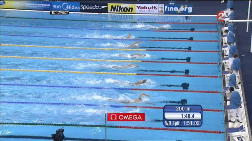 final 400m freestyle  tae hwan park Shanghai 2011