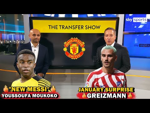 "New Messi Is Coming !!" l Youssoufa Moukoko l Greizmann l News l Man United