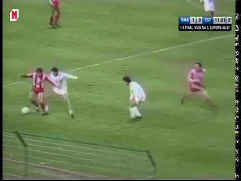Dragan Stojković vs Real Madrid Coppa dei Campioni 1986 1987