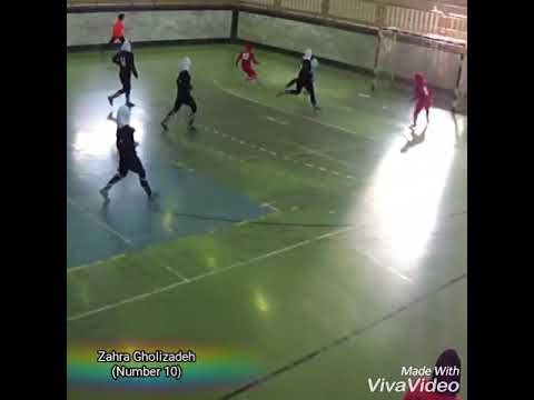 ZAHRA GHOLIZADEH one of the best players in irans futsal / زهرا قلی زاده