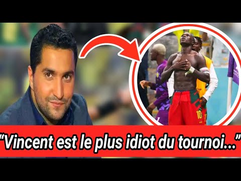 🇨🇲 Nabil Djellit journaliste algérien traite ouvertement Vincent Aboubakar d'idiot après son action