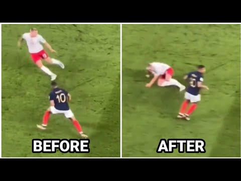 The way Mbappe 'HUMILIATES' Kristensen make the crowd laugh out loud