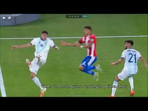 ️ Así vio el VAR el golpe de Romero a Palacios.