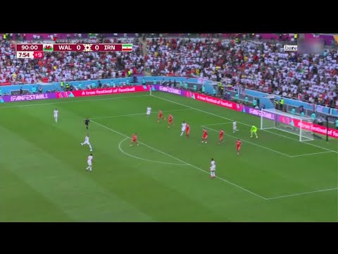 Roozbeh Cheshmi goal vs Wales | Wales vs Iran | 0-1 |