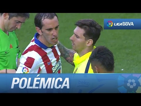 Polémica: rifirrafe entre Godín y Neymar