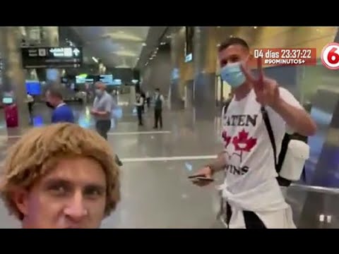 Juan Pablo Vargas ya se encuentra en Catar