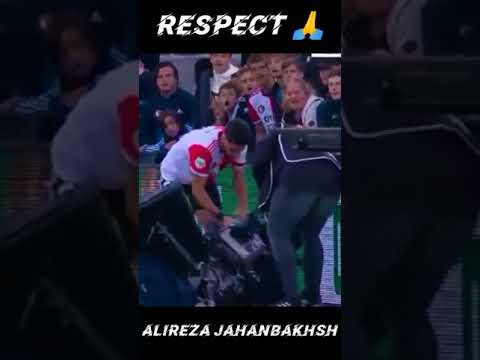 Football Respect Moments ❤️🙏- ALIREZA JAHANBAKHSH 🔥