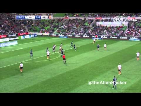 Liam Miller Goal vs Melbourne Victory - Round 13 - 04.01.14
