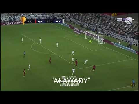 هدف عالمي من لاعب قطر عبدالعزيز حاتم               في مرمى السلفادور 👏👏