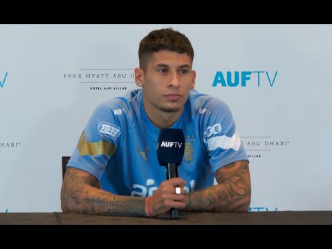 MATHIAS OLIVERA EN CONFERENCIA DE PRENSA DESDE ABU DHABI