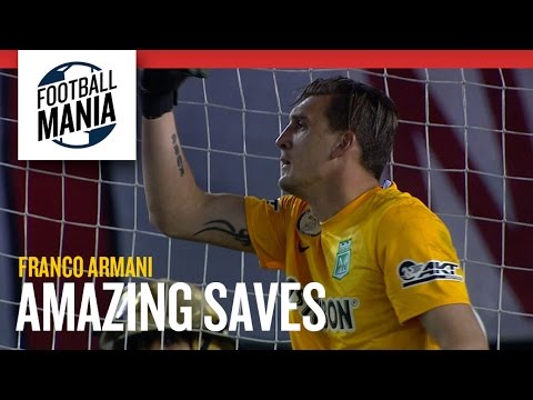 Franco Armani - Amazing Saves Vs. River Plate - Copa Sudamericana 2014