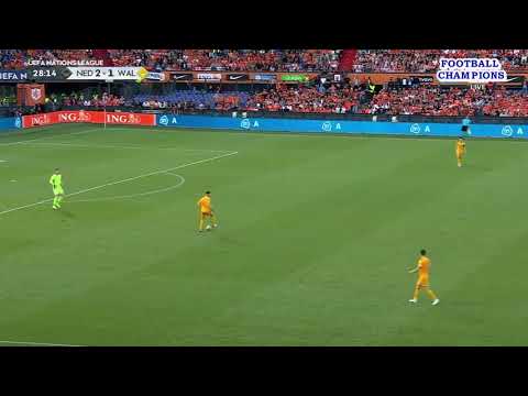 Ballbetrug von Chris Mepham, Niederlande-Wales, UEFA Nations League 2022