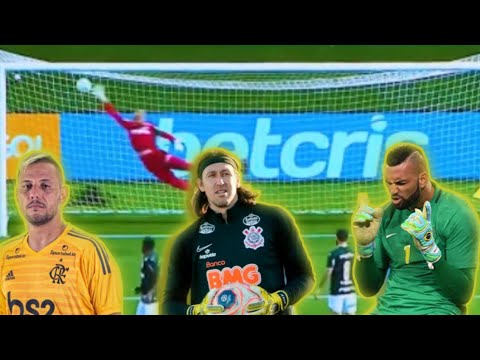 DEFESAS LENDÁRIAS: Weverton,Cássio e Diego Alves