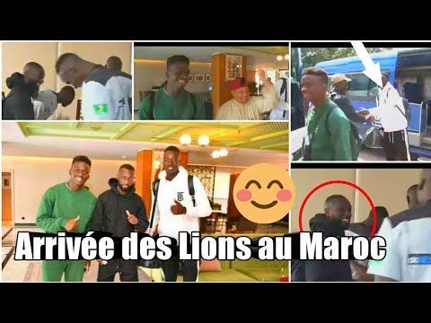 Accueil chaleureux réservé à Youssouf Sabaly, P.Gueye, B.Dieng par les Lions à l'hôtel..