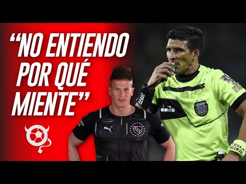 🔥El árbitro habló sobre la jugada del gol y cargó contra SOSA: "No entiendo por qué miente"