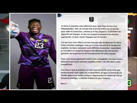 Instant émotion  Voici une vidéo de tristesse d’André Onana à l’aéroport de Doha devient virale