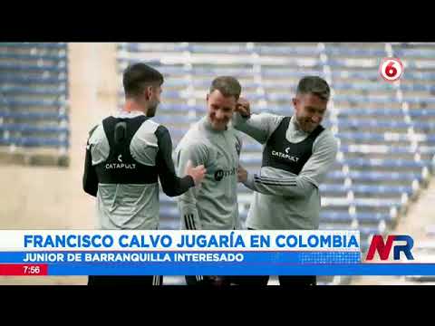 Francisco Calvo jugaría en Colombia