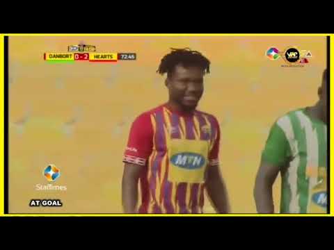 Dribbles and passing skills of Hearts of Oak midfielder Nurudeen Abdul Aziz