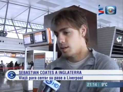 Sebastián Coates a Inglaterra - Sebastian Coates to Liverpool England