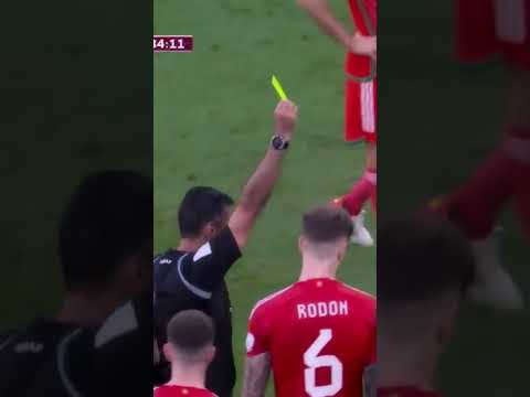 First Red Card in Qatar World Cup #qatar2022 #shorts