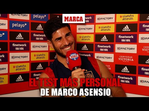 El test más personal a Marco Asensio I MARCA