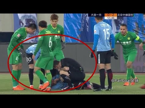 Yannick Carrasco saves Nicolás Gaitán life after horror collision！by：FailGoal.com